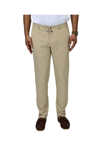 Erkek Bej Rengi Jogger Lastikli Pantolon 1920 Bgl-st04419 Bej