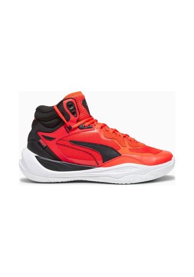Puma Playmaker Pro Mid Erkek Kırmızı Basketbol Ayakkabısı 377902 Kırmızı