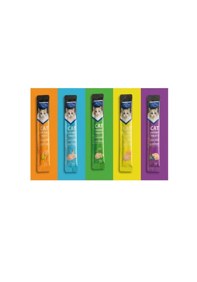 Amna Kremalı Premium Kedi Ödül Mamaları 15g X 60 Adet