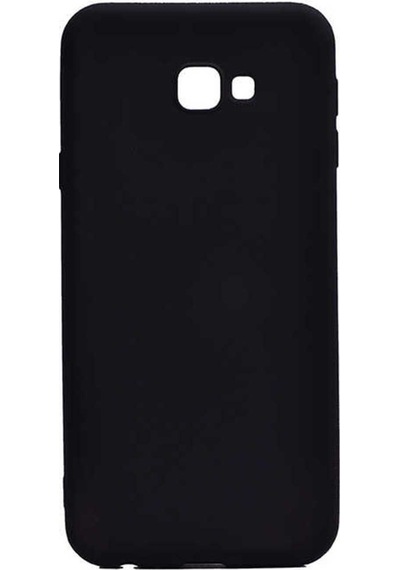 Samsung Uyumlu Galaxy J4 Plus Kılıf Zore Premier Silikon Kapak Siyah