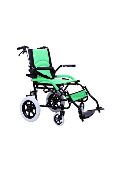 Wipperman W 209 Refakatçi Frenli Katlanabilir Sandalye Yeşil