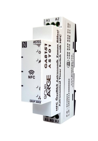 Ga8151 Ast01 Astronomik Zaman Rölesi Nfc Özellikli