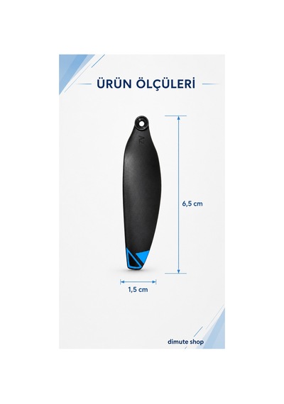 Drone Pervanesi 4 Adet Yedek Kanat Seti 6.5cm X 1.5cm - 904092133