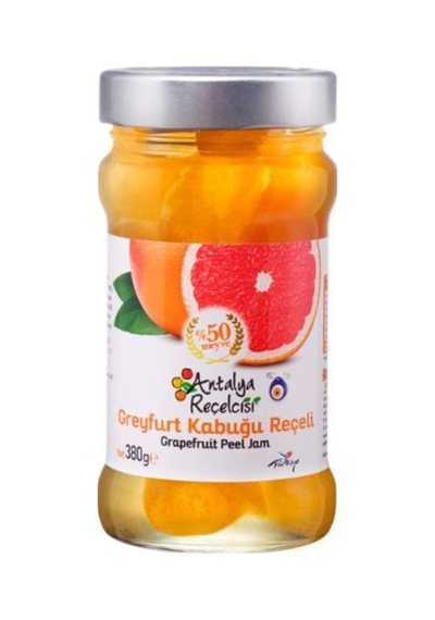 Greyfurt Kabuğu Reçeli 380g Klasik Seri