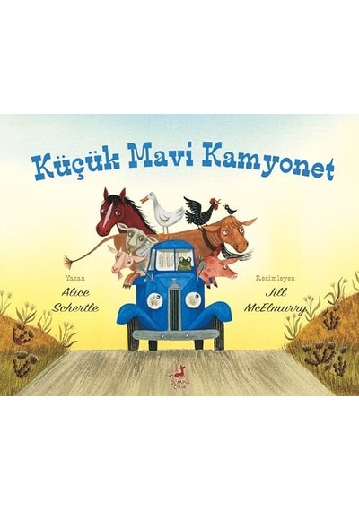 Küçük Mavi Kamyonet Açık Bej