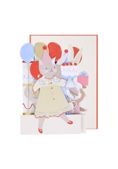Meri Meri - Animal Friends Tebrik Kartı
