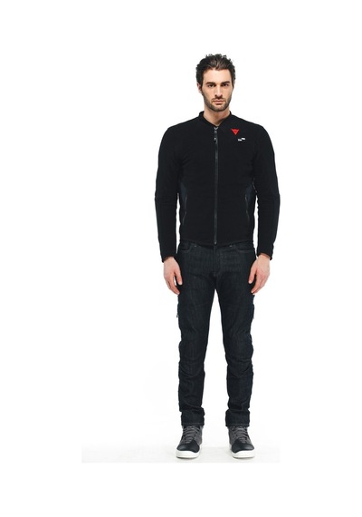 Dainese Smart Jacket Ls Black Airbag Motosiklet Montu