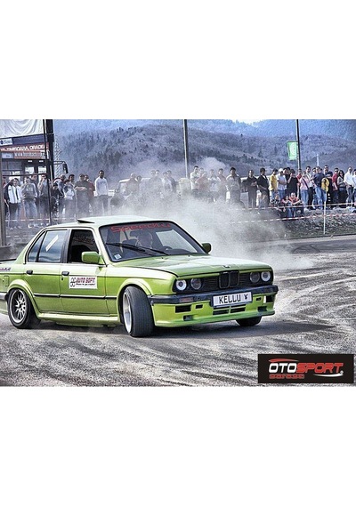 Bmw E30 Far Kaşı Takımı Fiberglass Boyasız