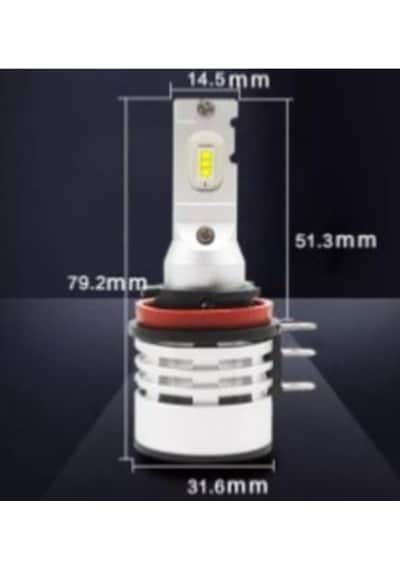 Mach Pro Serisi H15 Beyaz Led Xenon Far Ampül Zenon Led Ampul