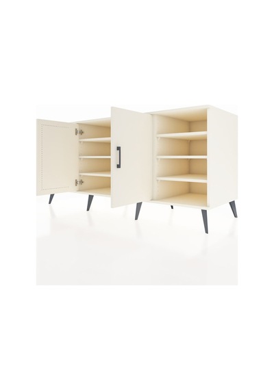 Kronos Konsol 9 Raflı 2 Kapaklı 176x59x83 Aytaşı-aytaşı/aytaşı Aytaşı/aytaşı