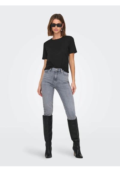 Only Jdyrex S/s Top Jrs Siyah Kadın T-shirt 15344612 Siyah