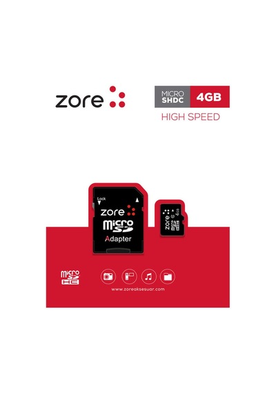Lexroo Micro Sd Hafıza Kartı 4gb
