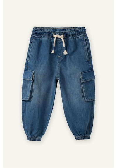 Defacto Jogger Fıt Jean Pantolon Erkek Bebek G6143a526spnm39 Mavi-nm39
