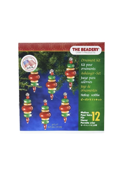 Beadery -5941 Plastik Tatil Boncuklu Süs Seti Victoria Bibloları 5,72 Cm X 1,92 Cm 12 Adet