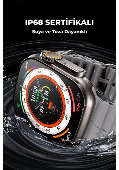 Gs Ultra 8 Watch Akıllı Saat Tüm Telefonlara Uyumlu Kol Saati