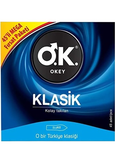 Klasik 45'li Prezervatif