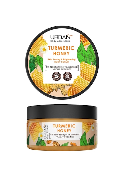 Urban Care Turmeric Honey Cilt Tonu Eşitleyici ve Aydınlatıcı Vücut Peeling 200 ML