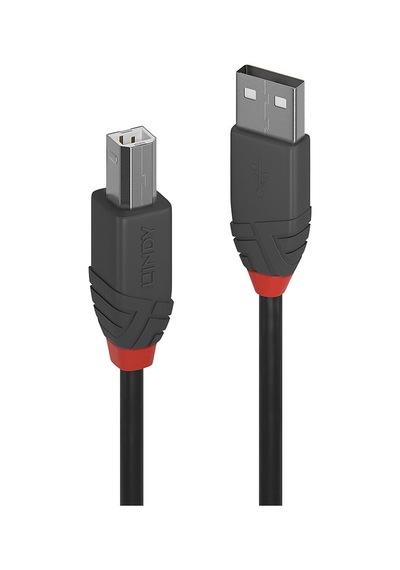 Lindy 36672 1 Mt Usb 2.0 To Usb B Erkek-erkek Yazıcı Kablosu