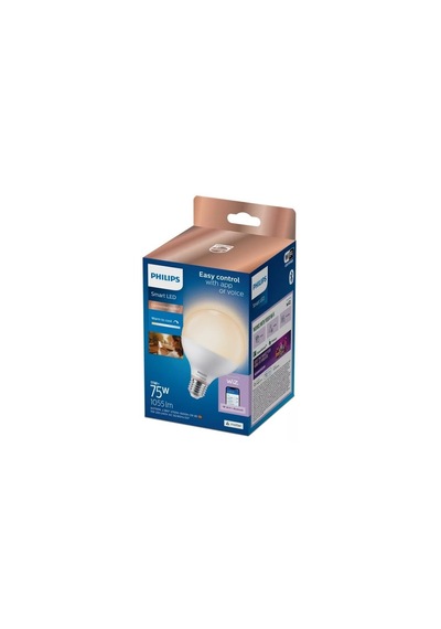 Philips Smart Lighting Led Globe Ampul G95 E27 75w Eşdeğer Rgb - Google Home, Alexa, Homekit Ve Matter Uyumlu Çok Renkli