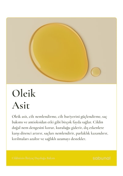 Oleik Asit Serumu 100 Ml - Saç Ve Cilt İçin Nemlendirici Serum