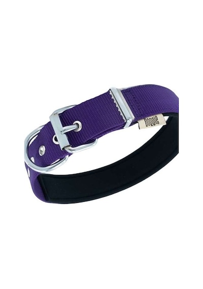 Doggie Konfor Dokuma Sade Boyun Tasması Mor 3 x 42-50 CM Mor