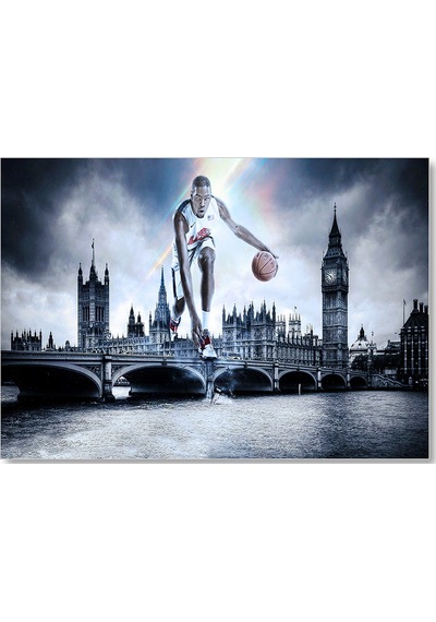 Cakasepetim Kevin Durant İngiltere Körüleri Ahşap Mdf Tablo