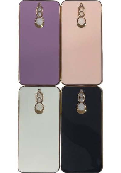 Huawei Mate 10 Lite Parlak Kenarlı Laser Silikon Kılıf
