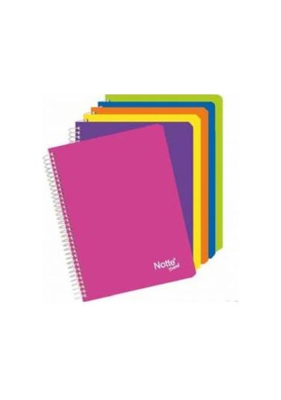 Trend 60 Yaprak Kareli A5 Pvc Yumuşak Kapak Spiralli Defter
