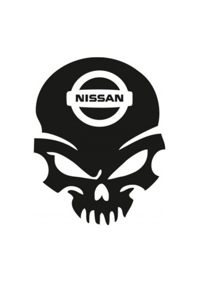 Nissan Kuru Kafa Araba Sticker Yapıştırma