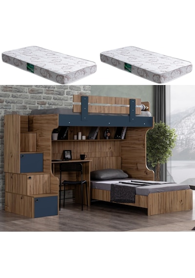 Ranza, Riva Ranza Karyola Masa 2 Adet Comfort Yatak 90 X 190 CM