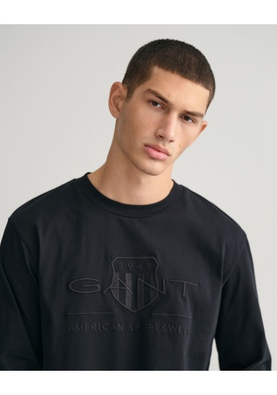 Gant Erkek Sweatshırt 2004041-005 2004041-005 Siyah Siyah