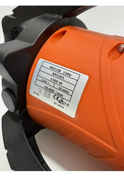 Elektrikli Beton Vibratörü 2300w 3hp 1800rpm 230v