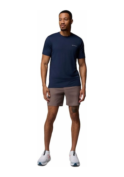 Columbia Tech Trail Utility Erkek Teknik Kısa Kollu Tişört-9171 Lacivert