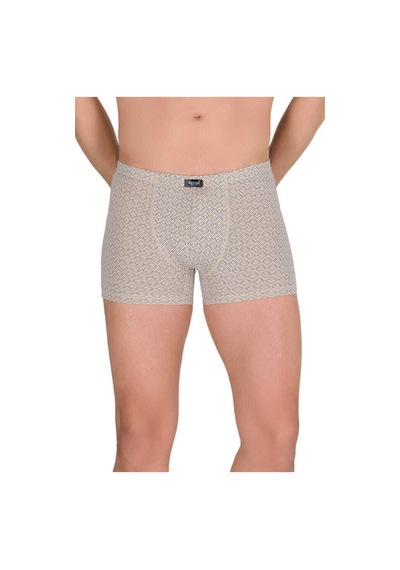 Berrak Erkek Mavi Desenli Modal Boxer 3'Lü Paket 4497 001