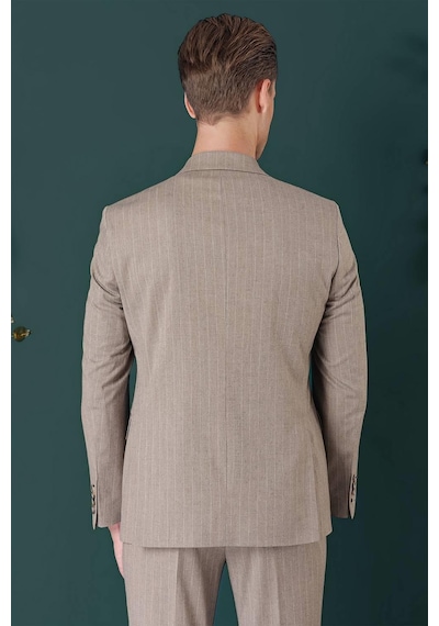 Efor C 652 Slim Fit Bej Spor Ceket Bej