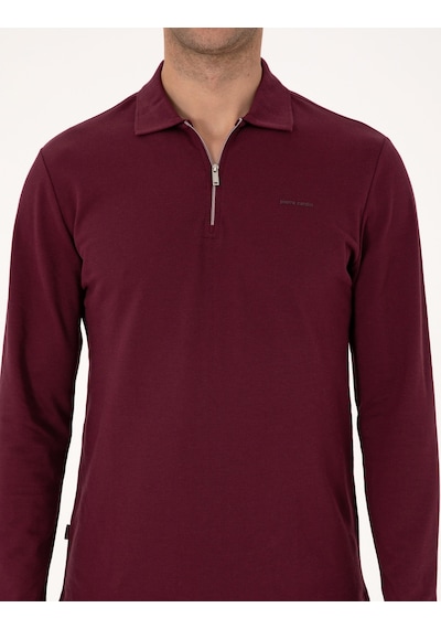 Pierre Cardin Erkek Bordo Sweatshirt 50314046-vr014 Bordo