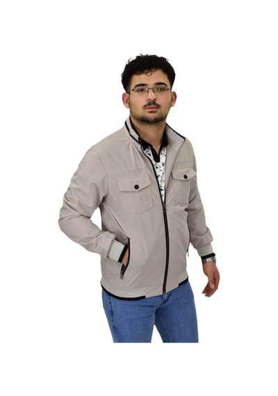 Erkek Mevsimlik Spor Mont 8093 Bgl-st04511 Taş