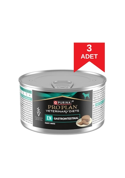 Pro Plan Veterinary Gastrointestinal En Etli Yaş Köpek Maması 195 Gr X 3 Adet