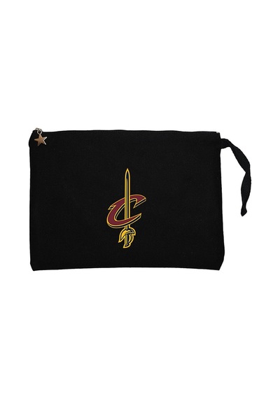 Clevaland Cavaliars Sword Siyah Clutch Cüzdan / El Çantası Siyah