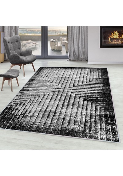 Rovigo Home Dijital Baskı Yıkanabilir Kaymaz Taban Salon Halısı RVG1610 Çok Renkli