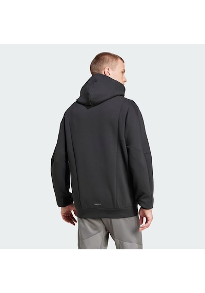 Adidas Designed For Training Full-zip Track Erkek Sweatshirt C-adııy1131e50a00 Siyah