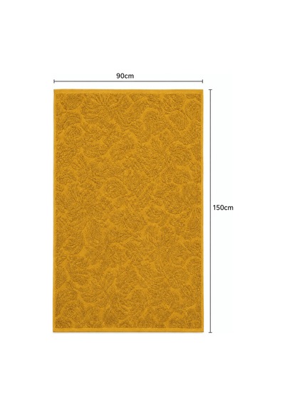 Büyük Banyo Havlusu 90x150 Cm Ivy Collection 650 Gr Hardal