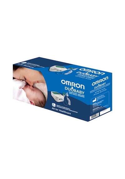 Omron DuoBaby Burun Aspiratörlü Alt ve Üst Solunum Yoluna  Uygun Nebulizatör