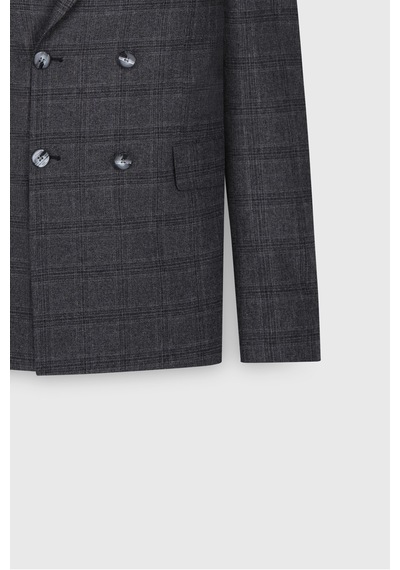 AC&Co / Altınyıldız Classics Erkek Antrasıt Slim Fit Dar Kesim Kırlangıç Yaka Kareli Kapak Cepli Esnek Takım Elbise Antrasit AC&Co / Altınyıldız Classics Erkek Antrasıt Slim Fit Dar Kesim Kırlangıç Yaka Kareli Kapak Cepli Esnek Takım Elbise Antrasit