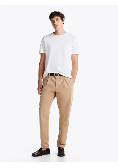 Lıght Interlock Tee Erkek Beyaz T-shirt - Mw0mw37508 Beyaz