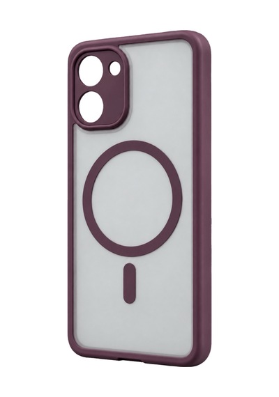 Xiaomi Poco X8 Pro Loji Magsafe Kapak - Bordo Çok Renkli