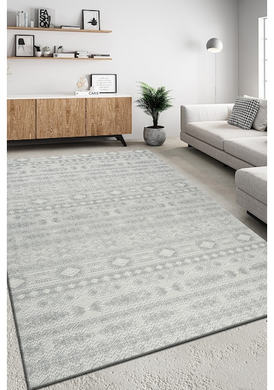 İskandinav Modern Tasarım Sisal Bukle Özel Ölçü Salon Oturma Odası Koridor Halısı Bej Gri Krem