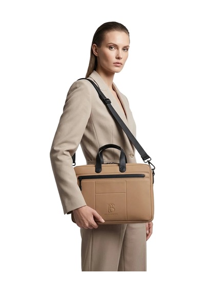 Brandsmiths Camel Align Laptop Çantası Sarı