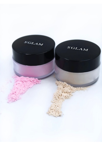 Pudra Seti Ve Pudra Süngeri Bej-pink Diğer