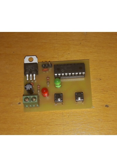 Pic16F628A İle Servo Motor Kontrol Devresi